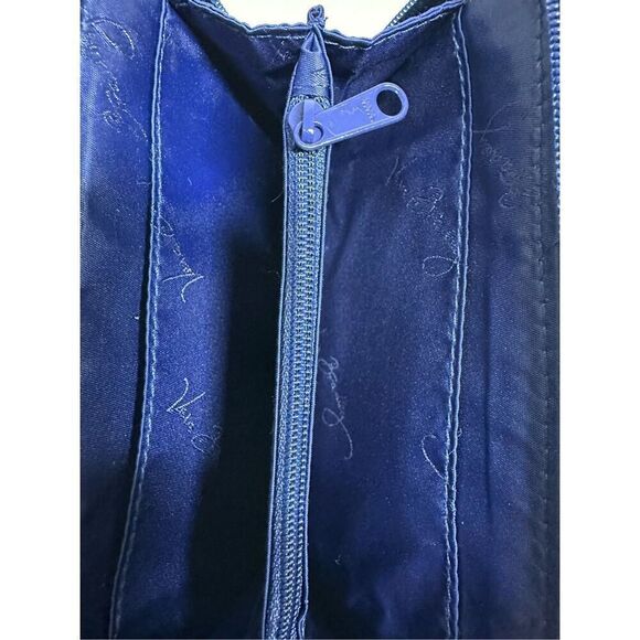 Vera Bradley COBALT TILE All In One CROSSBODY Wallet WRISTLET Cell Phone BAG - Picture 10 of 13